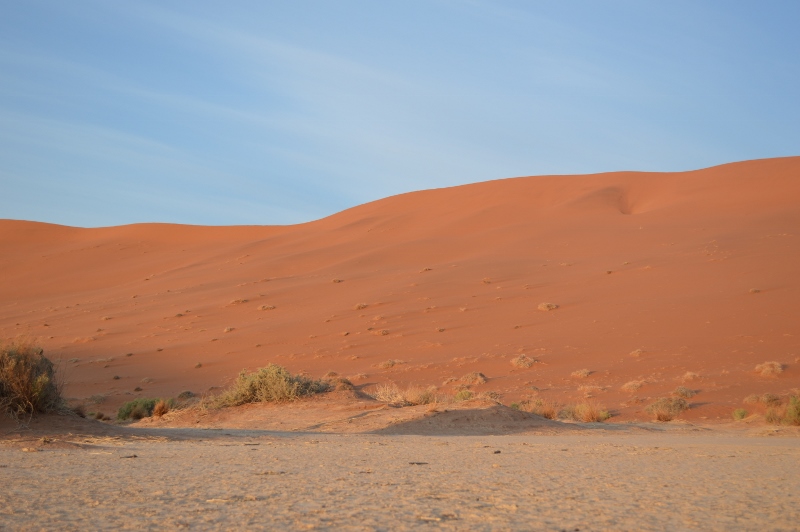 Climb the red dunes at Sesriem and Sossusvlei