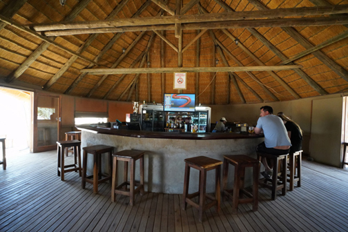 The bar at Sesriem Camping Sossusvlei